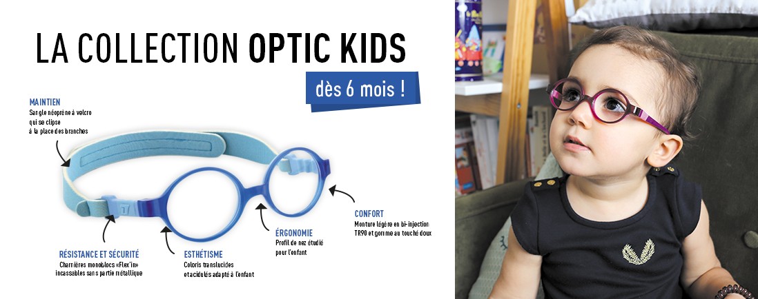 Optikid : Spécialiste de l'optique et des lunettes pour enfants