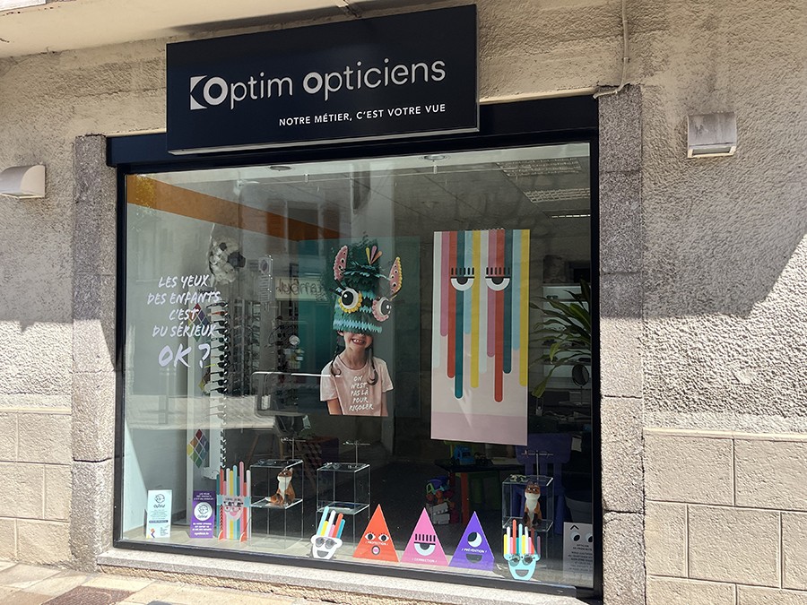Opticien OPTIM OPTICIENS spécialiste de l'optique et des lunettes pour enfants à SAINT CHELY D'APCHER - Optikid